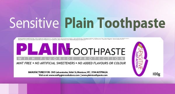 Plain Toothpaste Sensitive